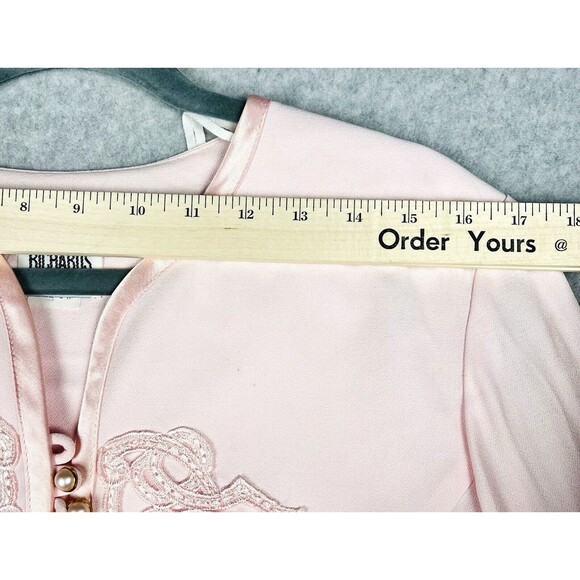 Vintage R&M Richards Dress Suit Womens 14P Blush Mother of the Bride Evening - Picture 11 of 16